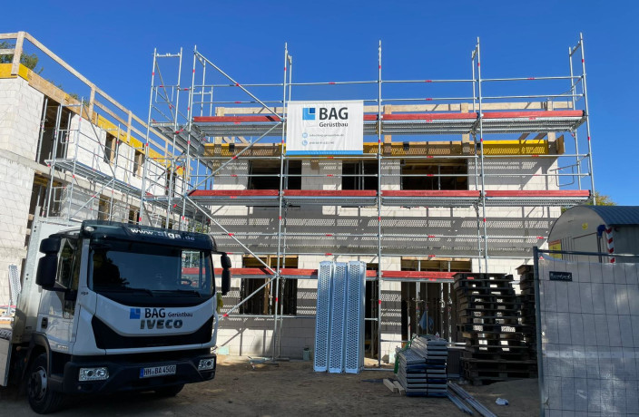Beispielarbeit von BAG Gerüstbau GmbH - veröffentlicht auf Geruestbau.org